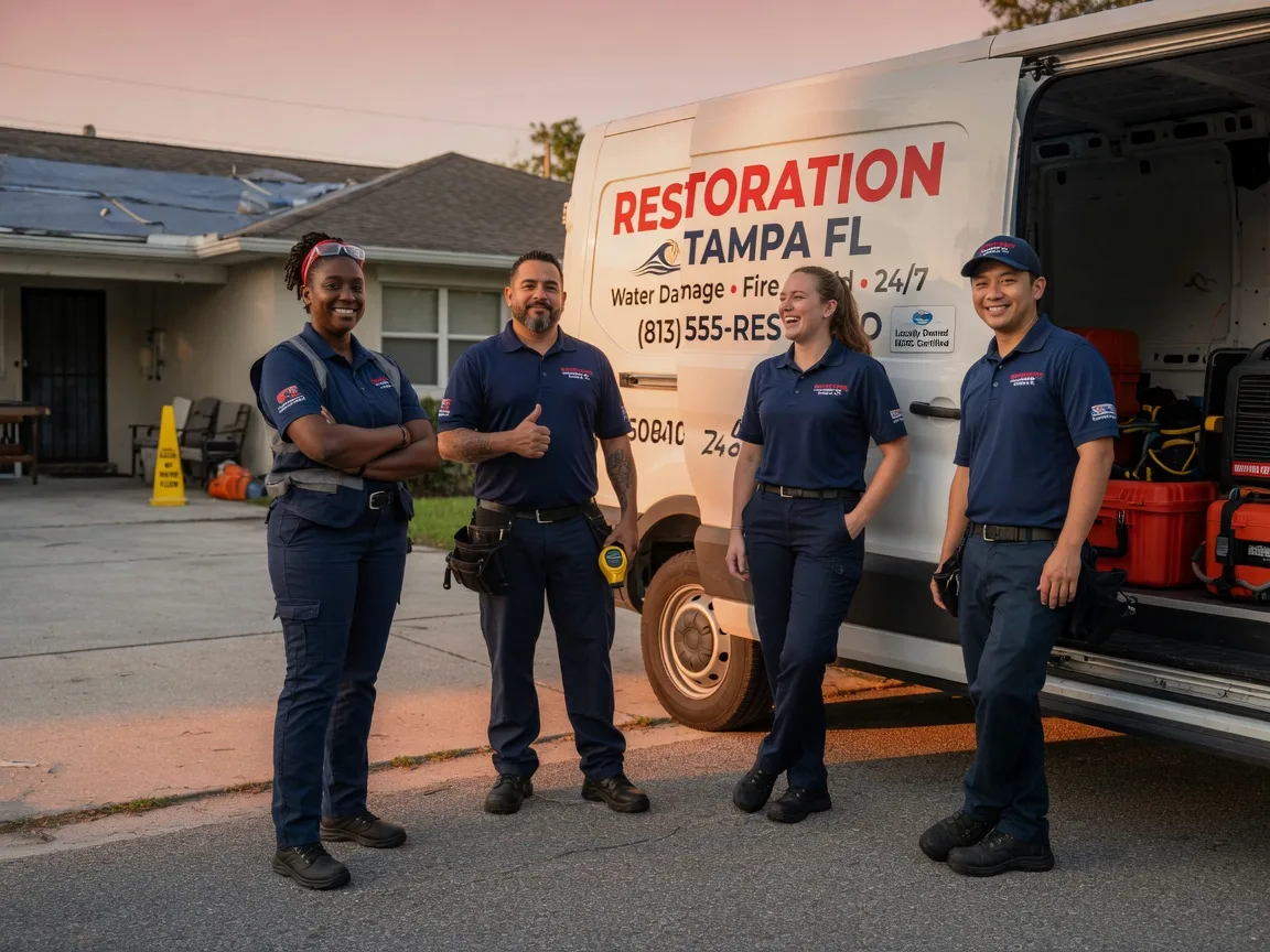 Water Damage Restoration company in Iowa, LA