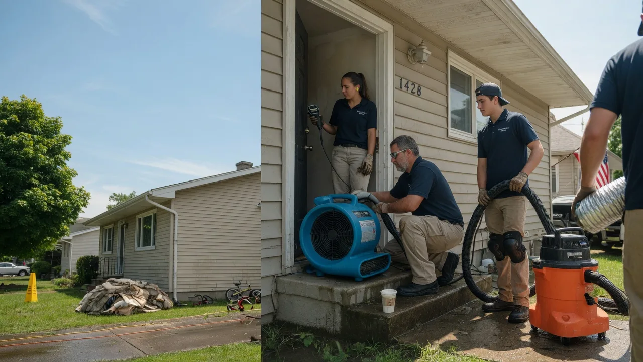 Water Damage Restoration in Iowa, LA near me